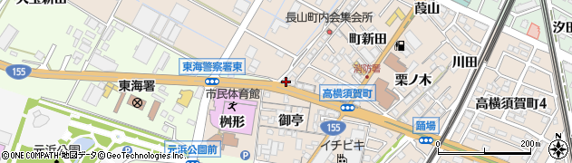 横須賀タイヤ工業所周辺の地図