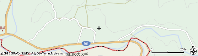 愛知県豊田市黒坂町栗下23周辺の地図