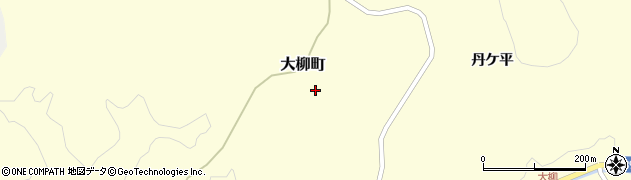 愛知県岡崎市大柳町（楠ノ北）周辺の地図