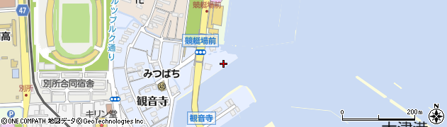 滋賀県大津市観音寺21周辺の地図