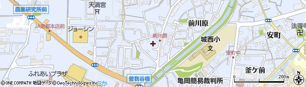 京都府亀岡市余部町榿又17周辺の地図