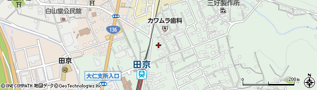 静岡県伊豆の国市田京693周辺の地図