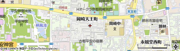 京都府京都市左京区岡崎天王町49周辺の地図
