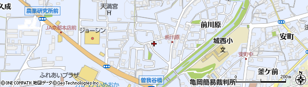 京都府亀岡市余部町榿又14周辺の地図