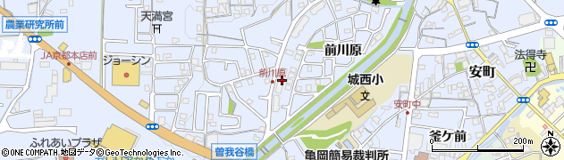 京都府亀岡市余部町榿又63周辺の地図
