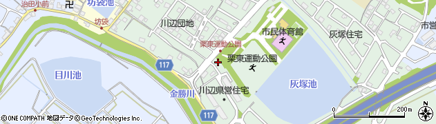 滋賀県栗東市川辺507周辺の地図