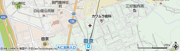 静岡県伊豆の国市田京690周辺の地図