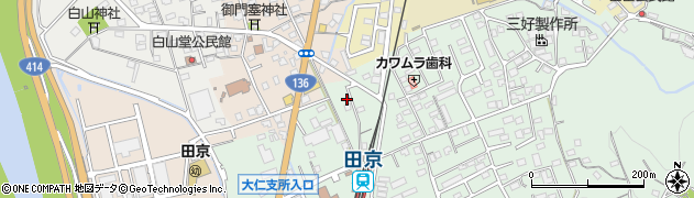 静岡県伊豆の国市田京681周辺の地図