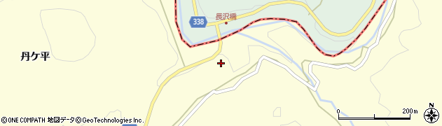 愛知県岡崎市大柳町（冷畑）周辺の地図