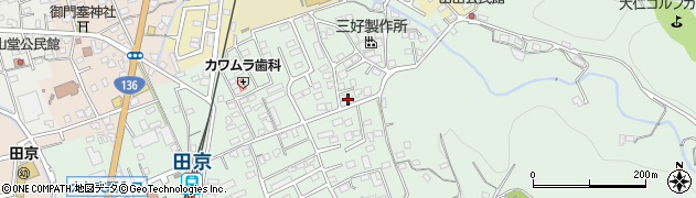 静岡県伊豆の国市田京715周辺の地図