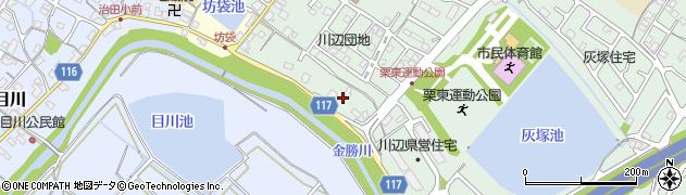 滋賀県栗東市川辺576周辺の地図
