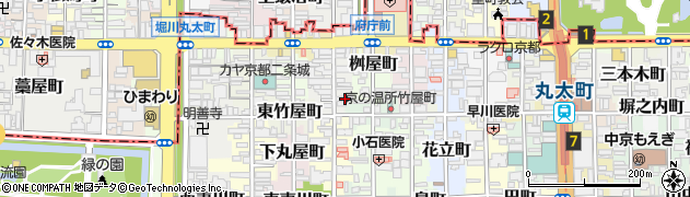 京都府京都市中京区田中町137周辺の地図