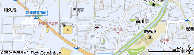 京都府亀岡市余部町榿又32周辺の地図