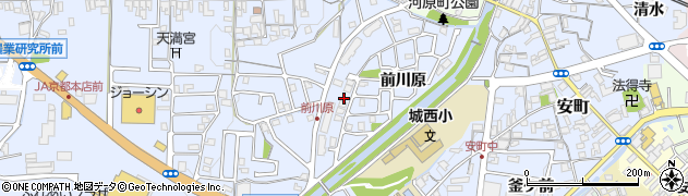 京都府亀岡市余部町前川原15周辺の地図