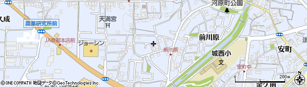 京都府亀岡市余部町榿又周辺の地図