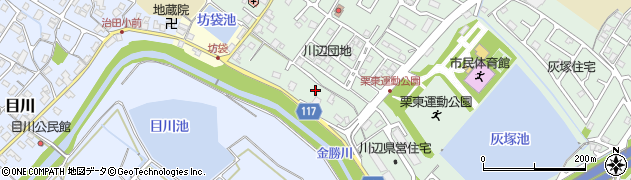 滋賀県栗東市川辺577周辺の地図