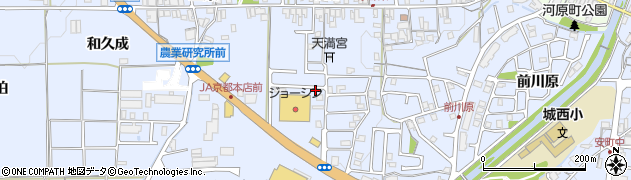 京都府亀岡市余部町天神又周辺の地図