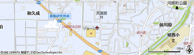 京都府亀岡市余部町（天神又）周辺の地図