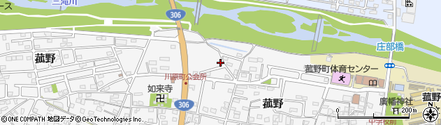 赤帽村田急送周辺の地図