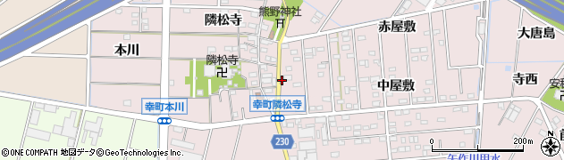愛知県豊田市幸町隣松寺225周辺の地図