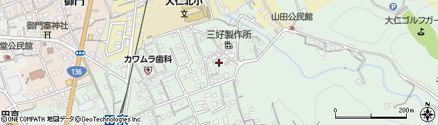 静岡県伊豆の国市田京722周辺の地図