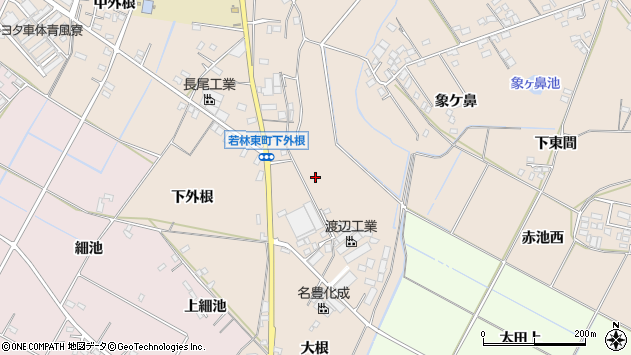〒473-0914 愛知県豊田市若林東町の地図
