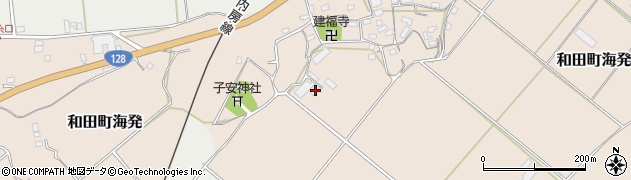 千葉県南房総市和田町海発680周辺の地図