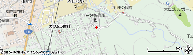 静岡県伊豆の国市田京732周辺の地図