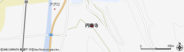 兵庫県佐用郡佐用町円應寺周辺の地図