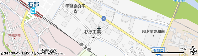 石部運輸倉庫株式会社周辺の地図
