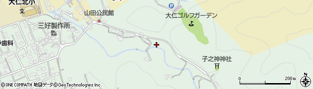 静岡県伊豆の国市田京887周辺の地図