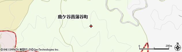 京都府京都市左京区鹿ケ谷菖蒲谷町周辺の地図
