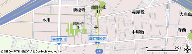 愛知県豊田市幸町隣松寺116周辺の地図