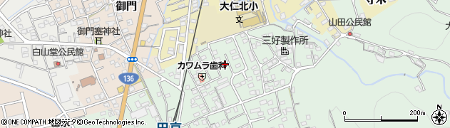 静岡県伊豆の国市田京706周辺の地図