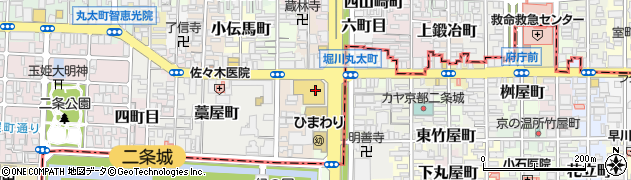 イズミヤ堀川丸太町店周辺の地図