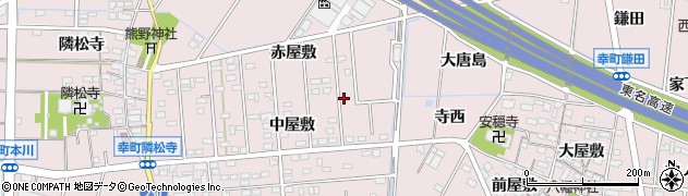 愛知県豊田市幸町赤屋敷57周辺の地図