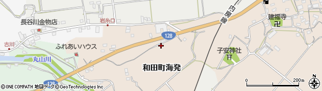 千葉県南房総市和田町海発482周辺の地図