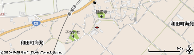 千葉県南房総市和田町海発682周辺の地図