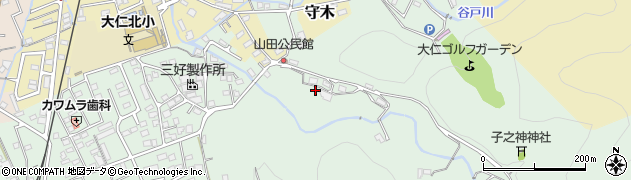 静岡県伊豆の国市田京882周辺の地図