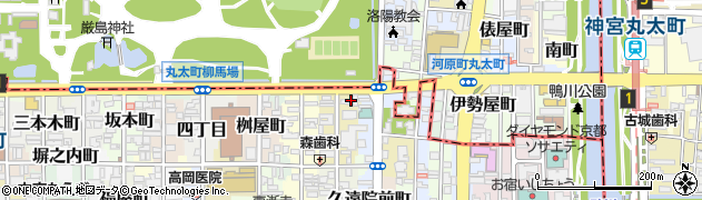 田畑総合法律事務所周辺の地図