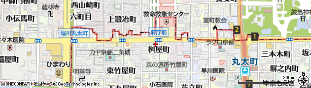 株式会社リベロ　京都中央支社周辺の地図