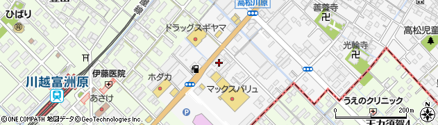 大誠商事株式会社　川越事業所周辺の地図