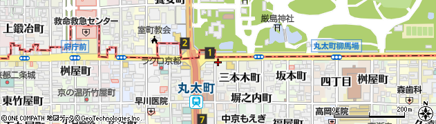株式会社エリッツ　烏丸丸太町店周辺の地図