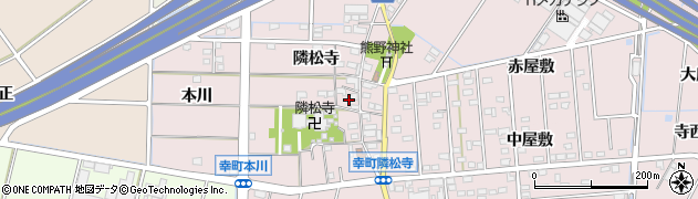 愛知県豊田市幸町隣松寺107周辺の地図