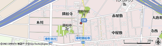 愛知県豊田市幸町隣松寺78周辺の地図
