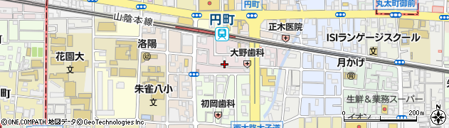 京都府京都市中京区西ノ京南円町41周辺の地図