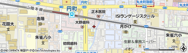 京都府京都市中京区西ノ京南円町126周辺の地図