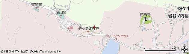 京都府亀岡市稗田野町柿花（茶屋）周辺の地図
