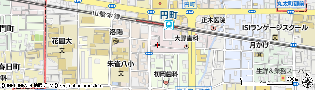 京都府京都市中京区西ノ京南円町48周辺の地図