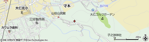 静岡県伊豆の国市田京1275周辺の地図
